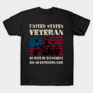 United States Veteran Oath T-Shirt